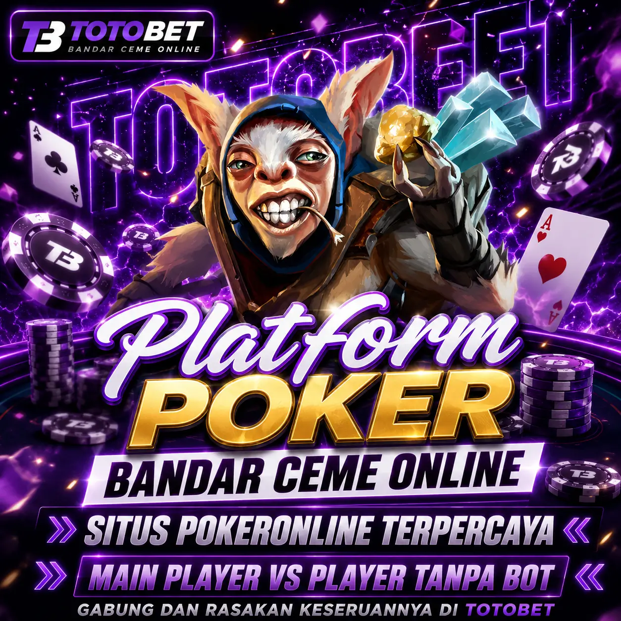 TOTOBET | Portal Utama Situs Ceme & Poker Online dengan Pemain asli Live HD!